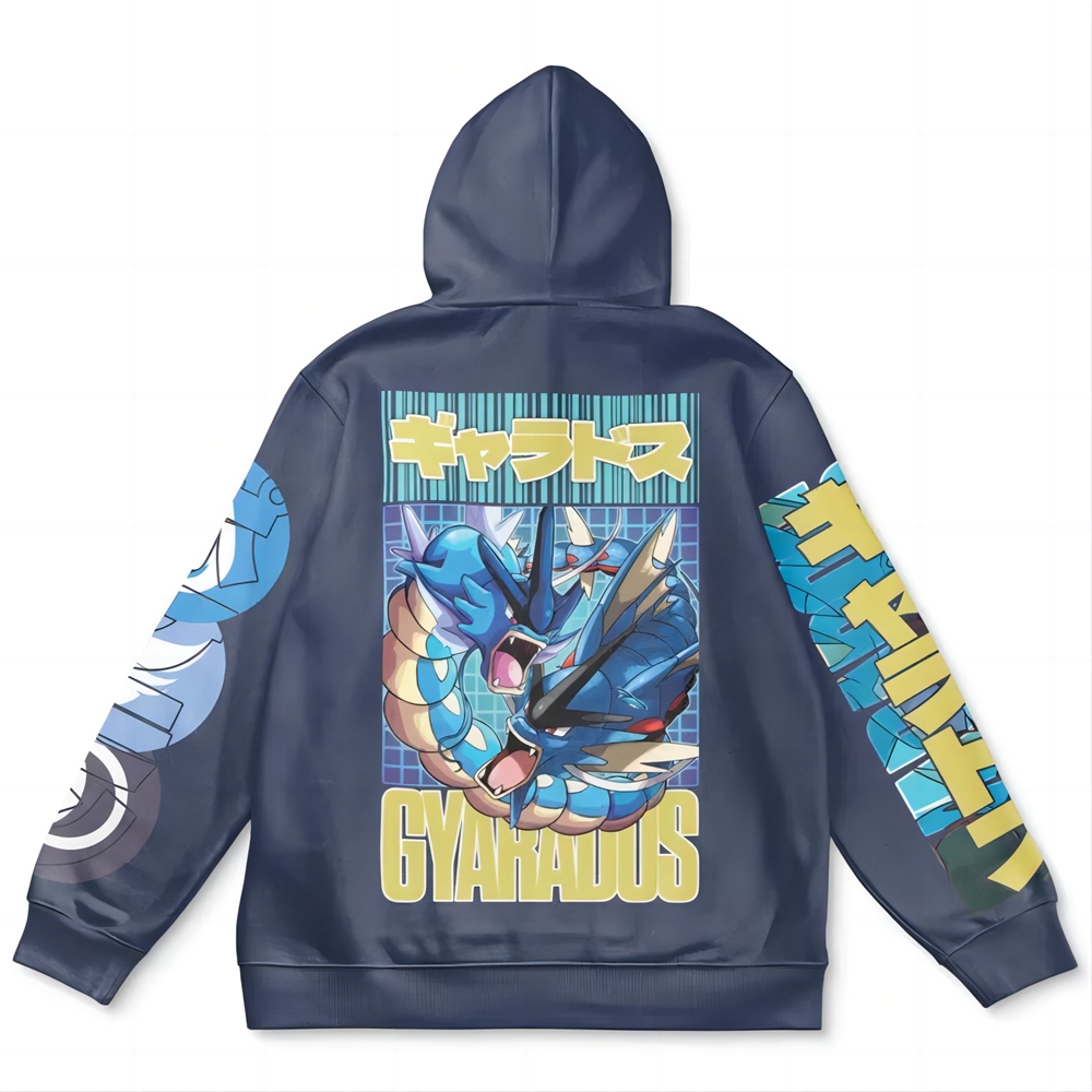 Gyarados Pokemon Streetwear Hoodie