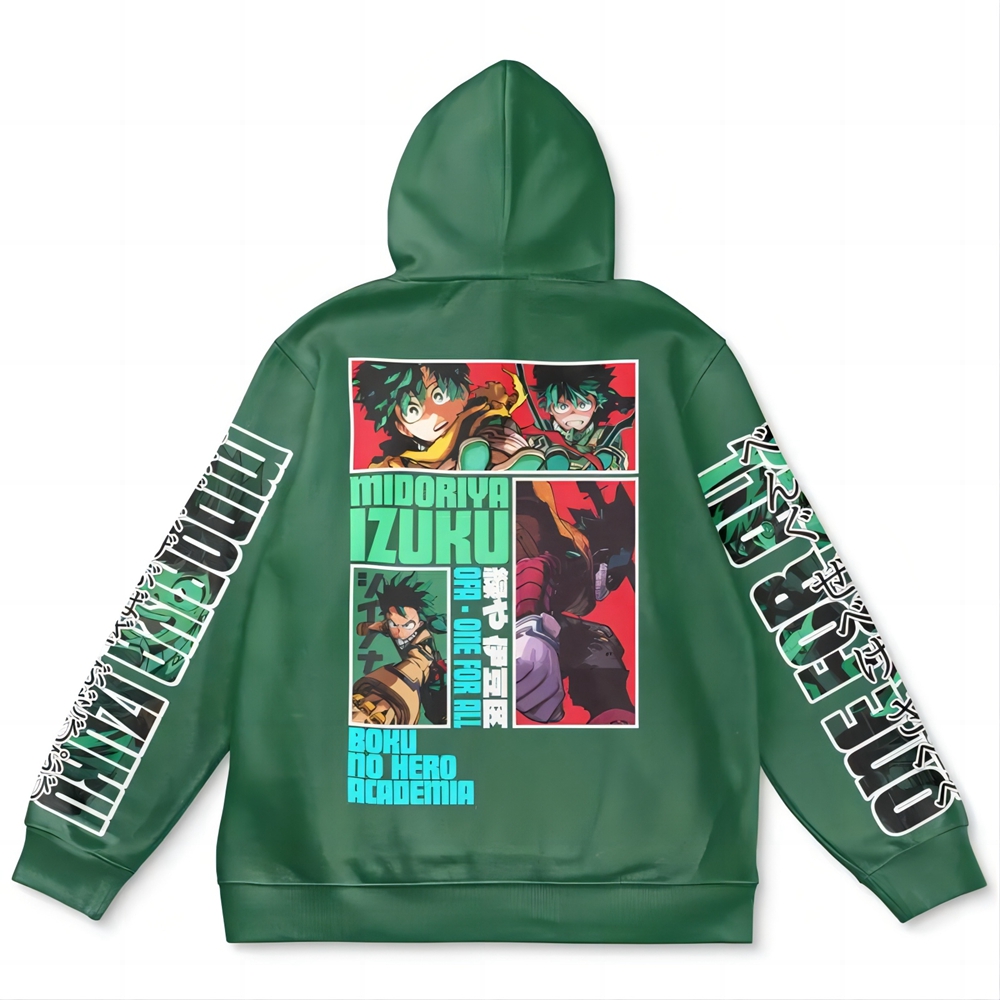 Midoriya Izuku My Hero Academia Streetwear Hoodie