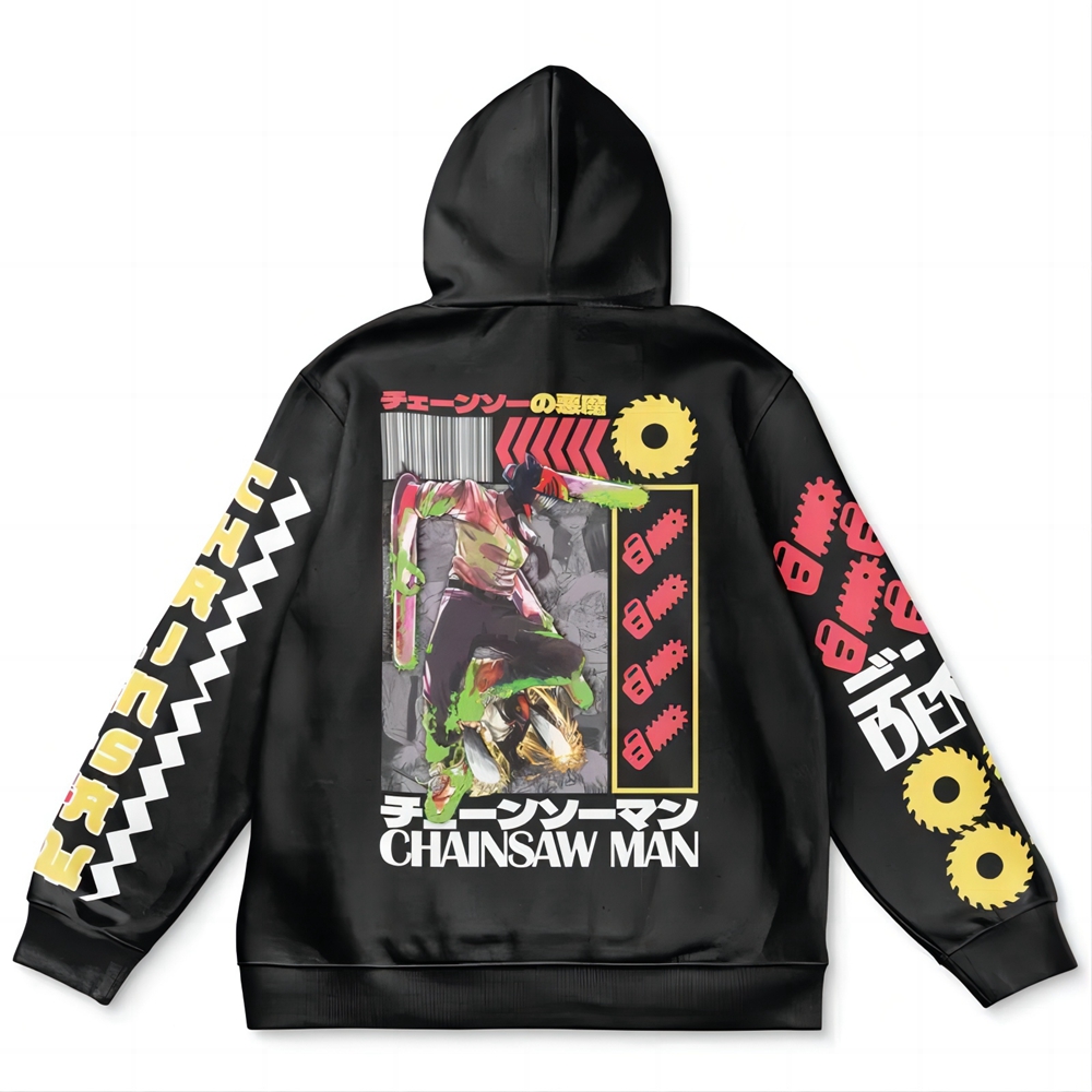 Denji V3 Chainsaw Man Streetwear Hoodie