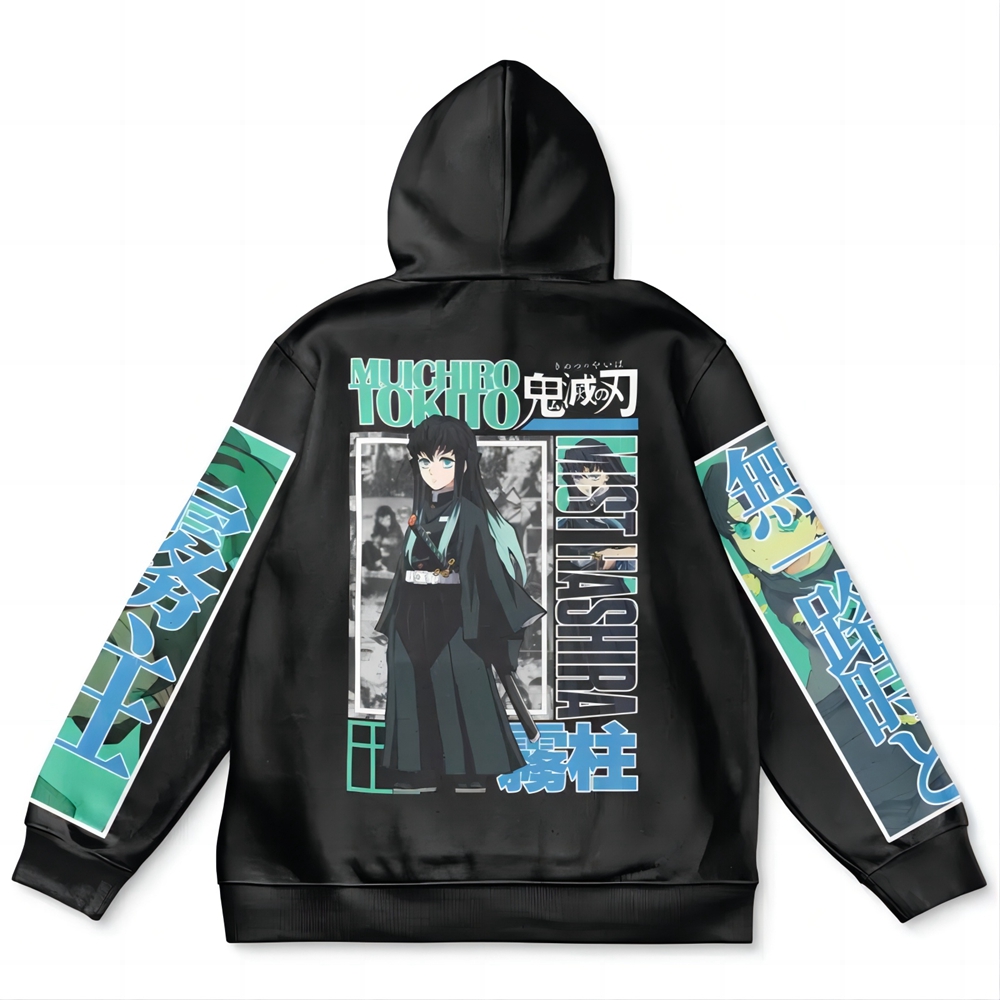 Muichiro Tokito Demon Slayer Streetwear Hoodie