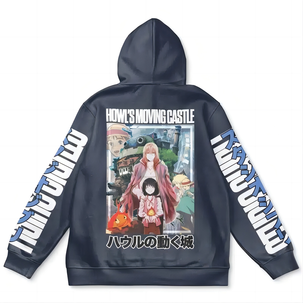 Howl’s Moving Castle Studio Ghibli Streetwear Hoodie