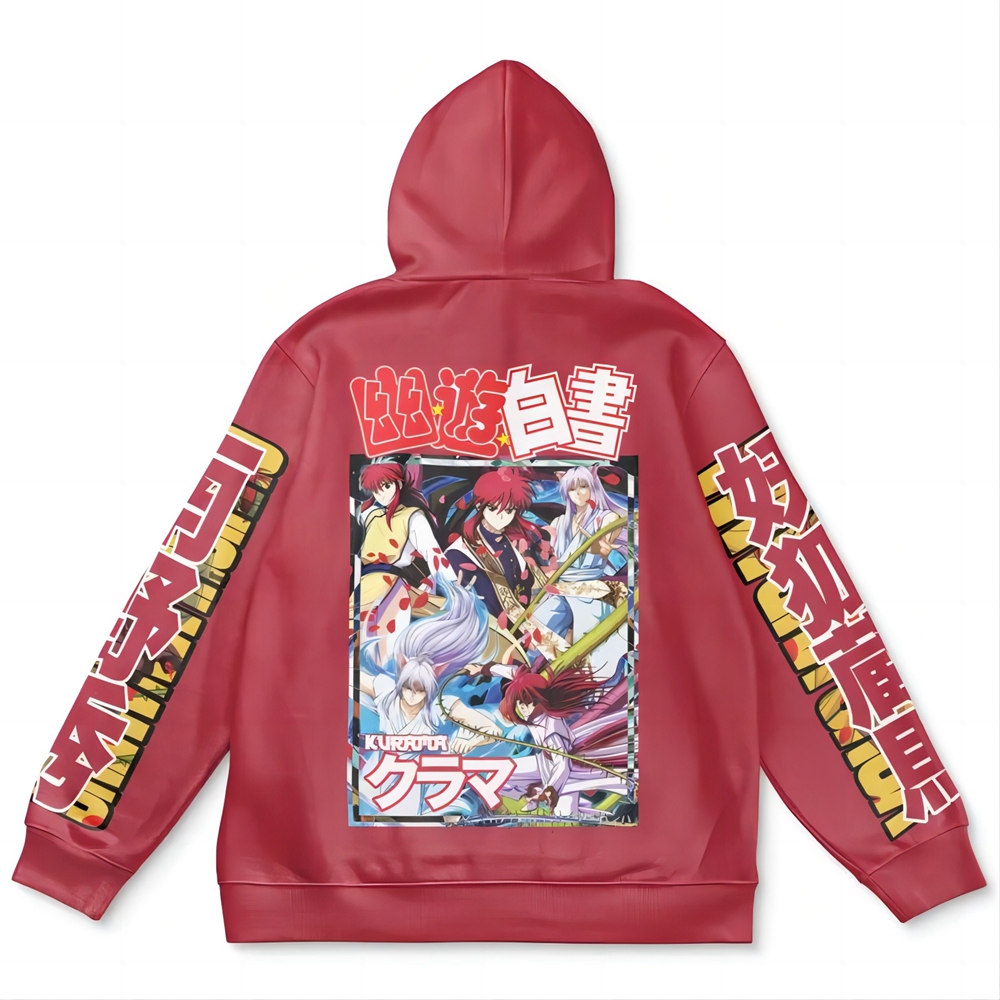 Yoko Kurama Yuyu Hakusho Streetwear Hoodie