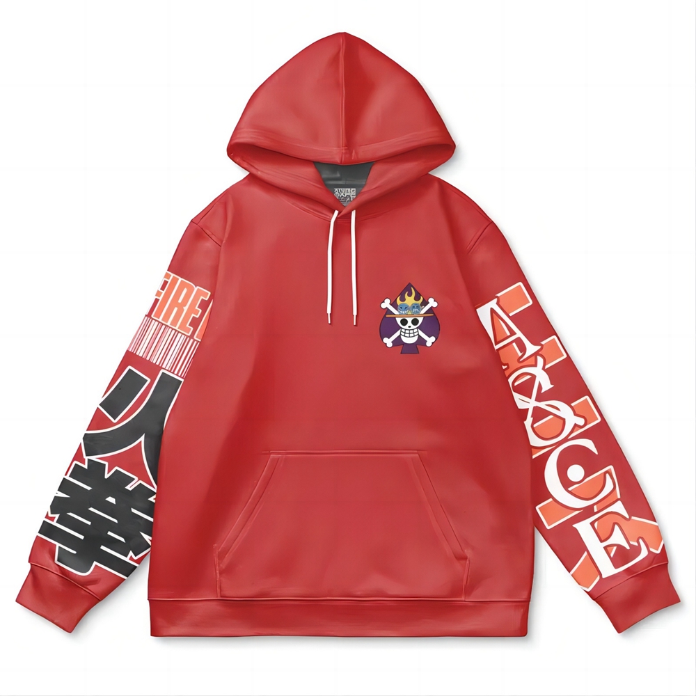 Portgas D. Ace One Piece Streetwear Hoodie