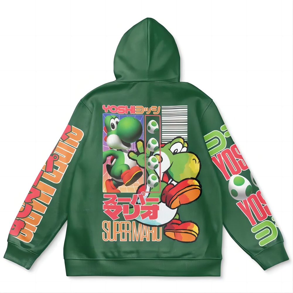 Yoshi Super Mario Streetwear Hoodie