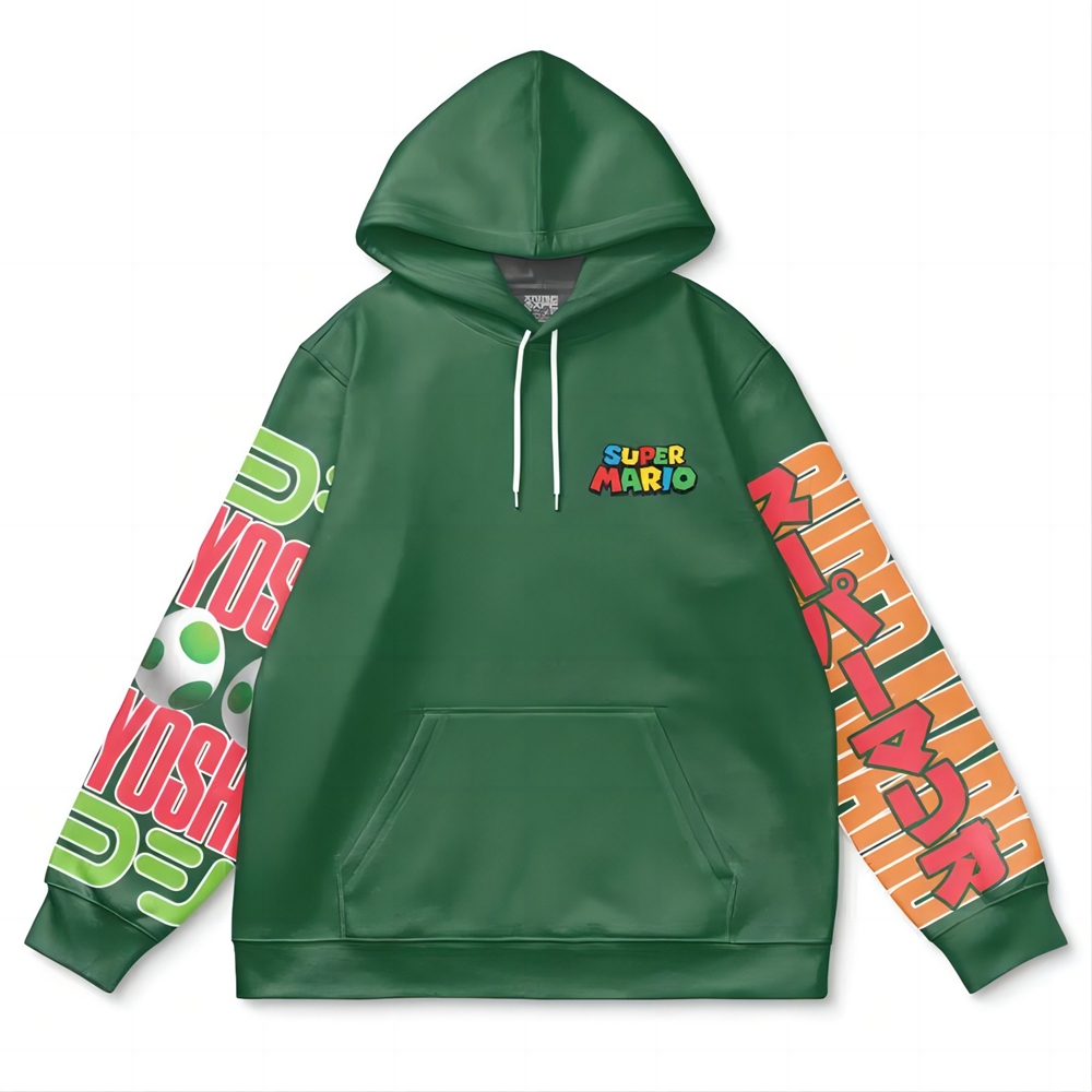 Yoshi Super Mario Streetwear Hoodie