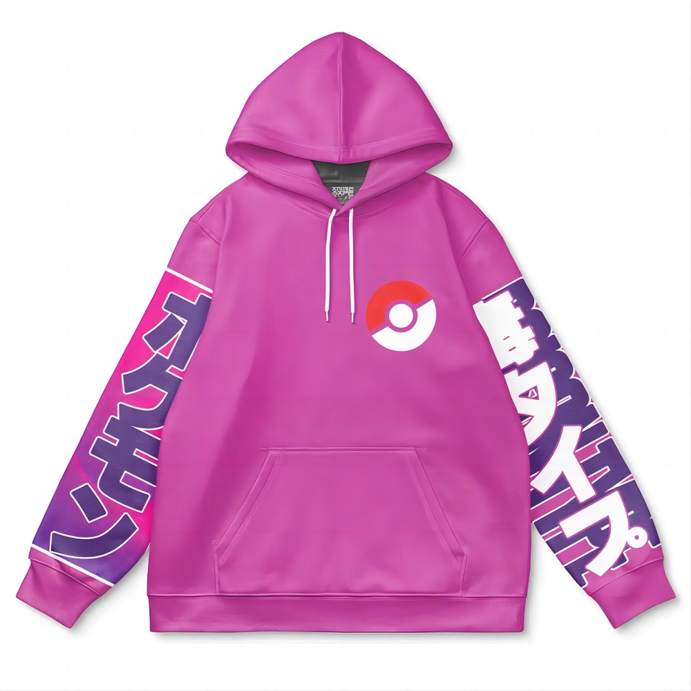 Poison Type Pokemon Streetwear Hoodie