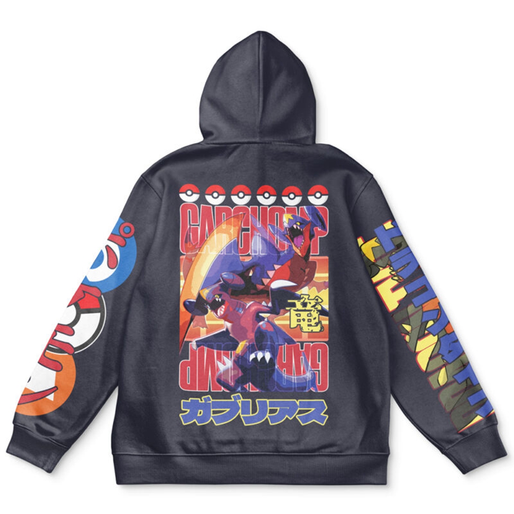 Garchomp Pokemon Streetwear Hoodie