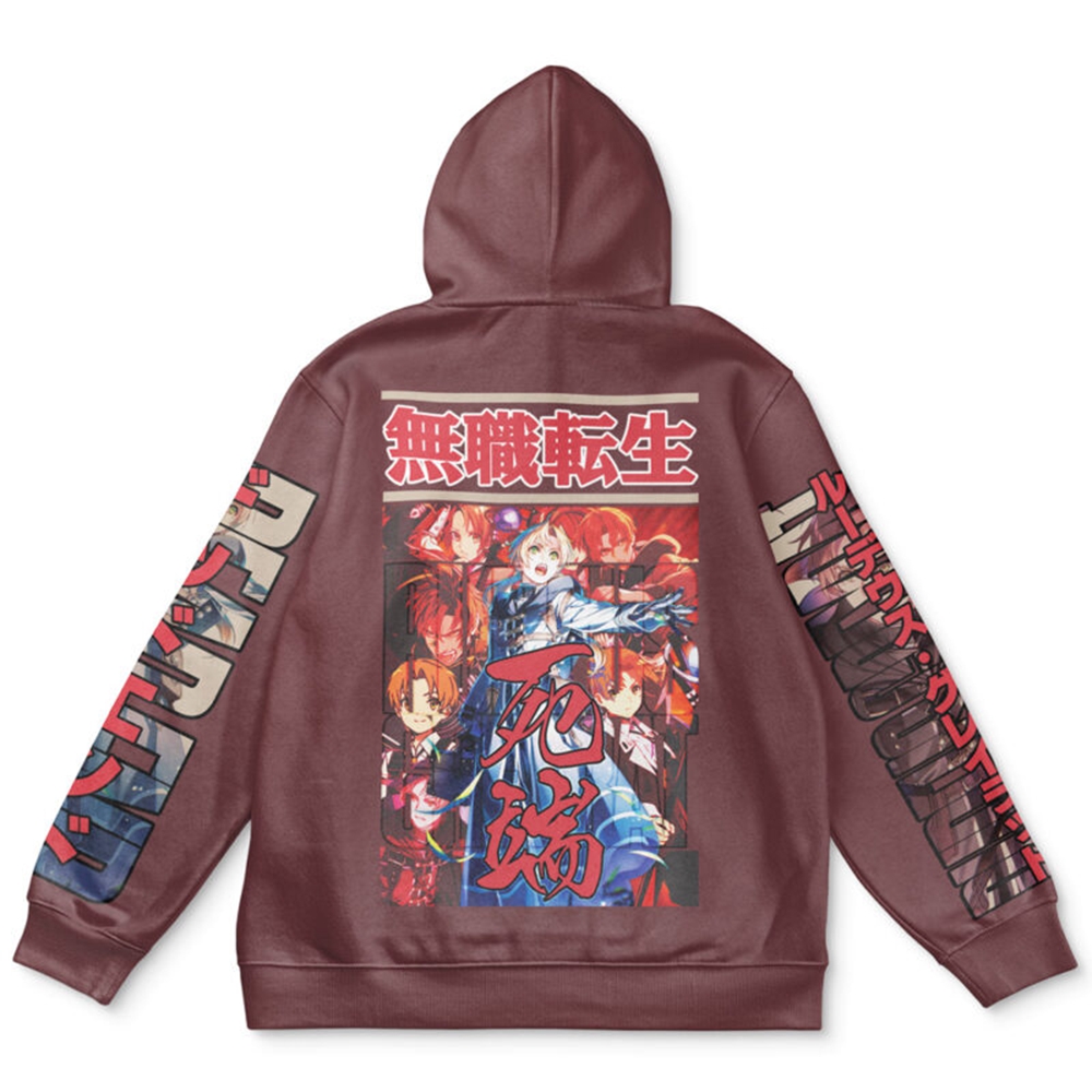 Rudeus Greyrat Mushoku Tensei Streetwear Hoodie