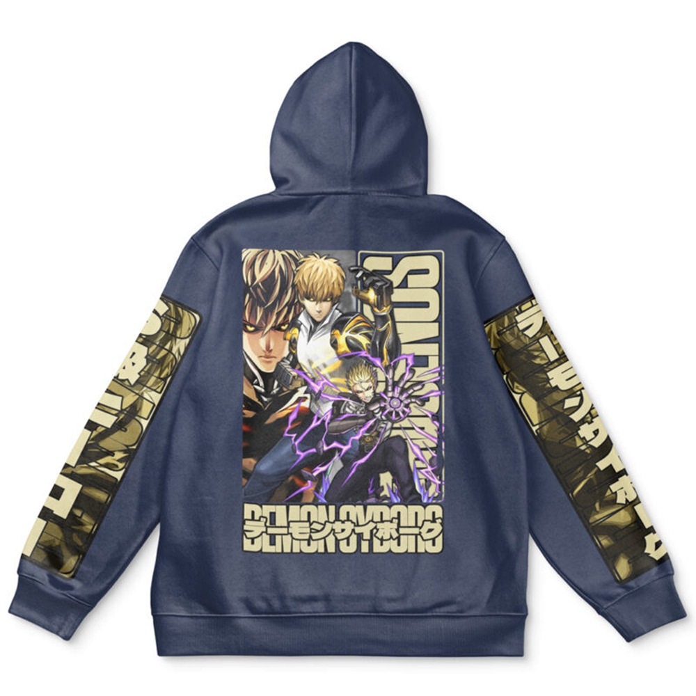 Genos One Punch Man Streetwear Hoodie