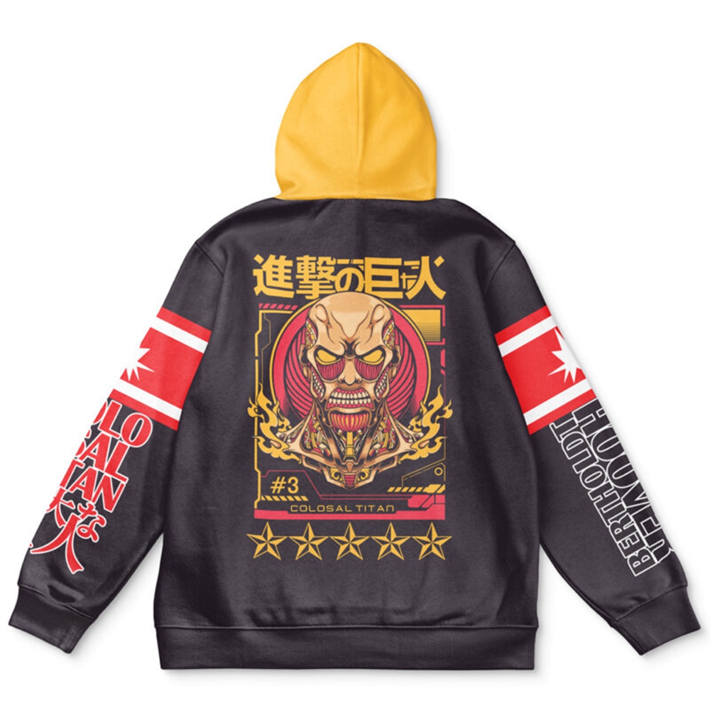 Colossal Titan Attack on Titan Streetwear Hoodie