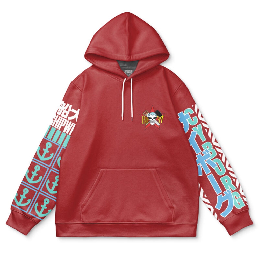 Franky One Piece Streetwear Hoodie