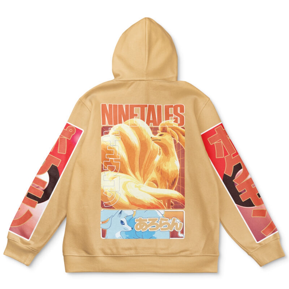 Ninetales Pokemon Streetwear Hoodie