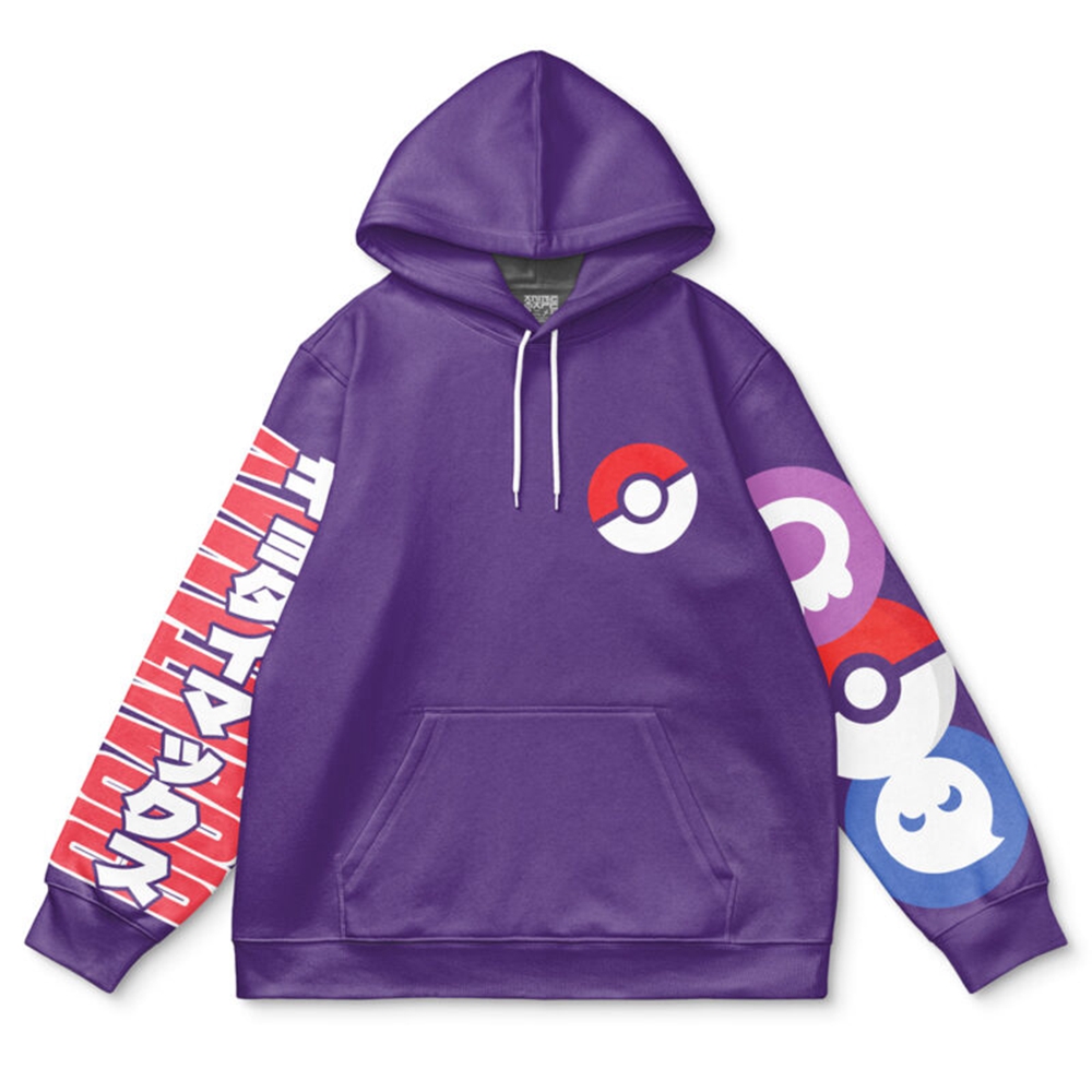 Gigantamax Gengar Pokemon Streetwear Hoodie