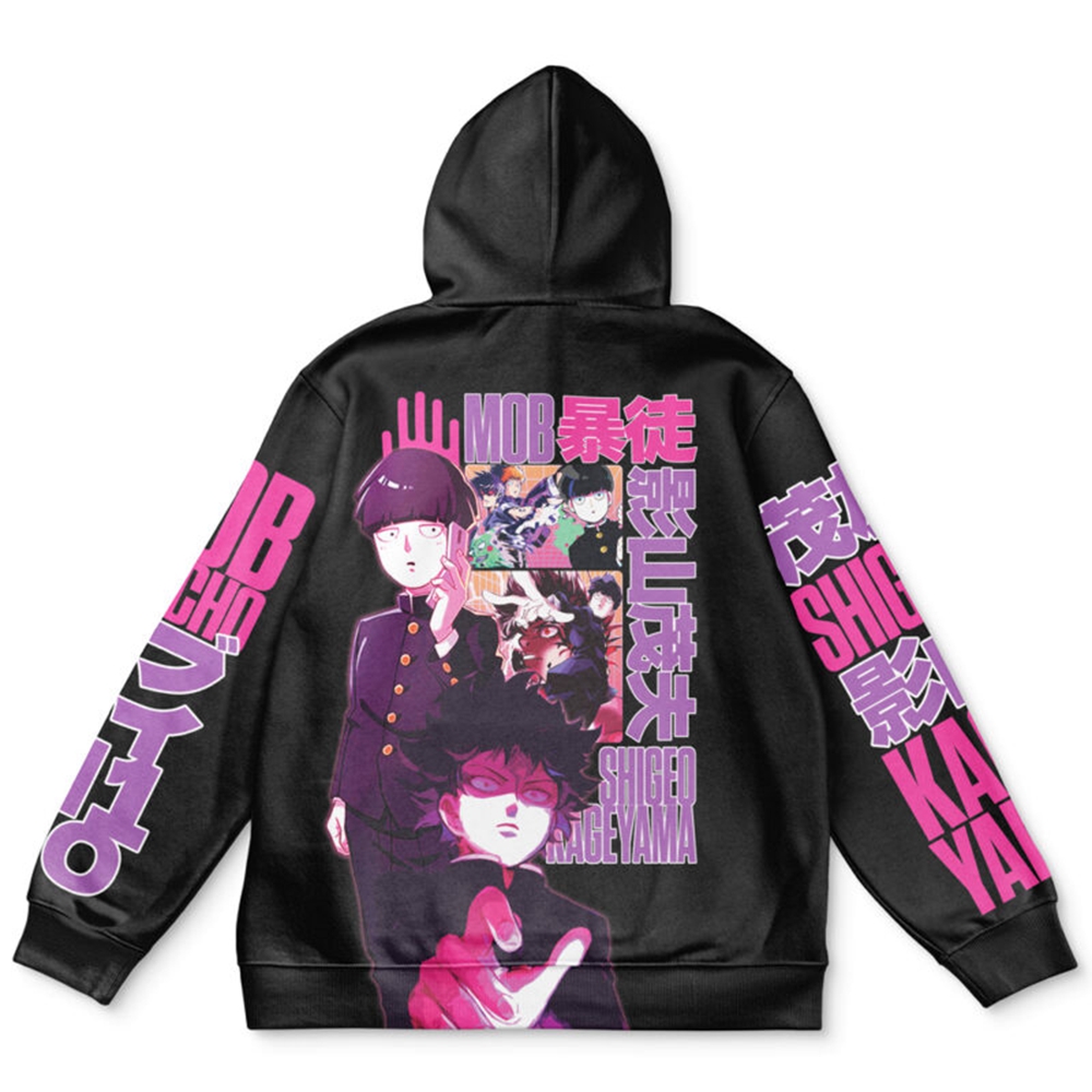 Shigeo Kageyama V3 Mob Psycho 100 Streetwear Hoodie