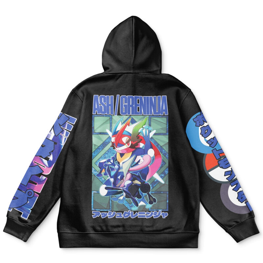 Ash Greninja Pokemon Streetwear Hoodie