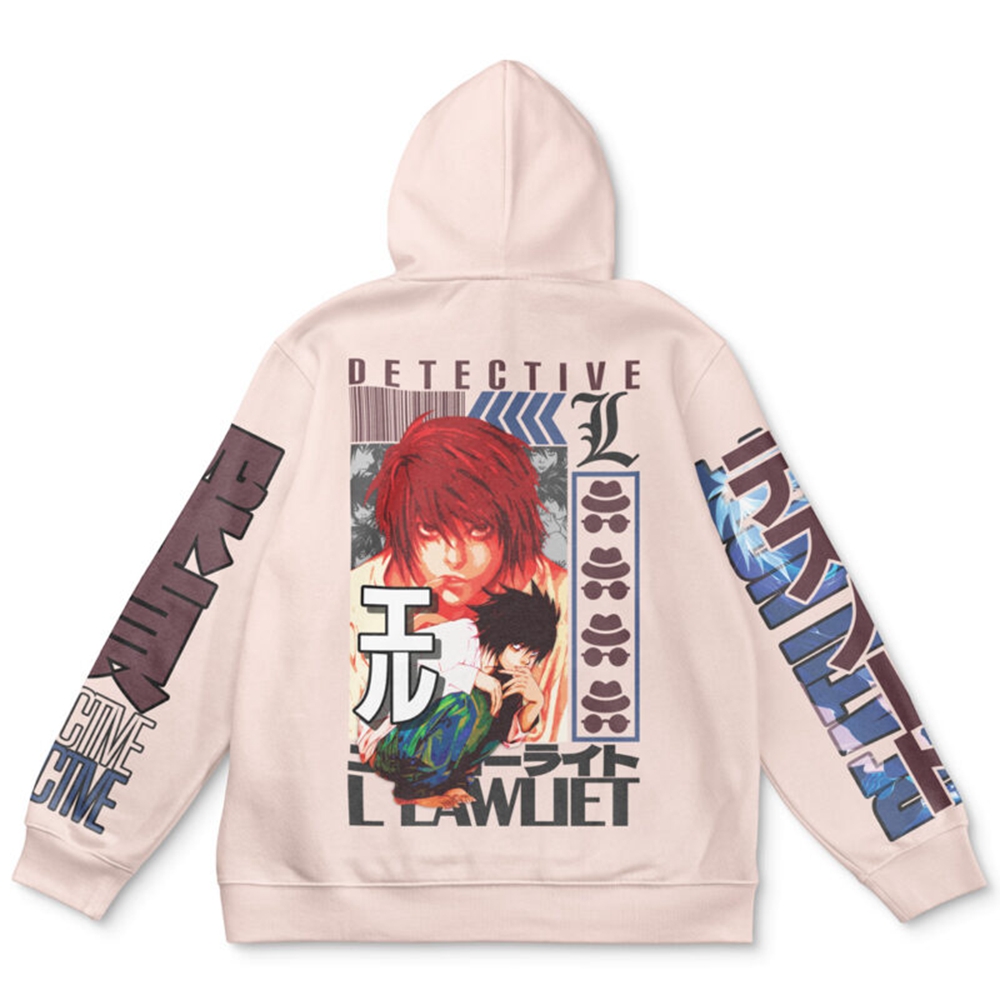 L Death Note Streetwear Hoodie