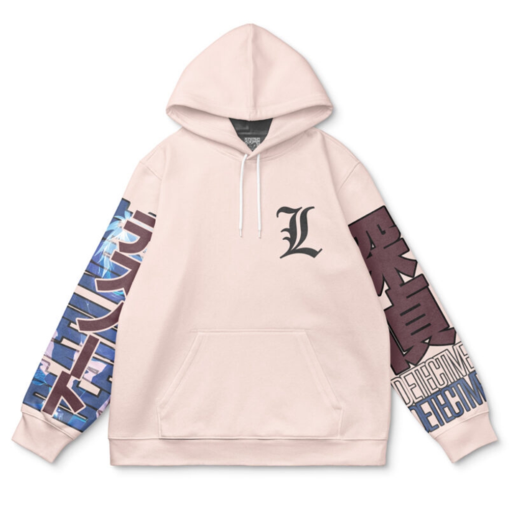 L Death Note Streetwear Hoodie