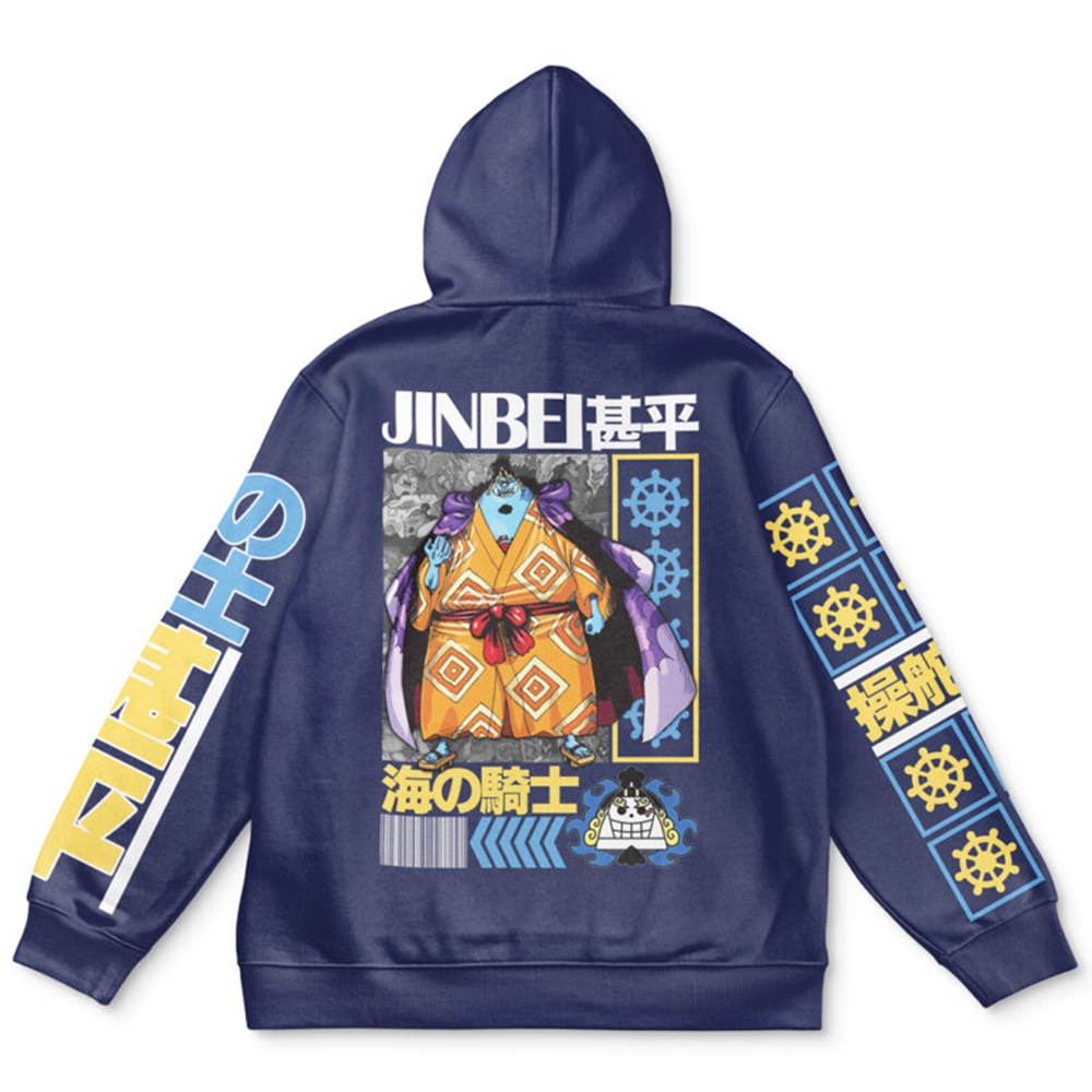 Jinbei One Piece Streetwear Hoodie