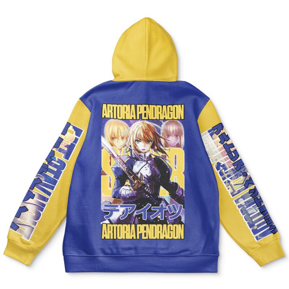 Saber Fate Stay Night Unlimited Blade Works Streetwear Hoodie