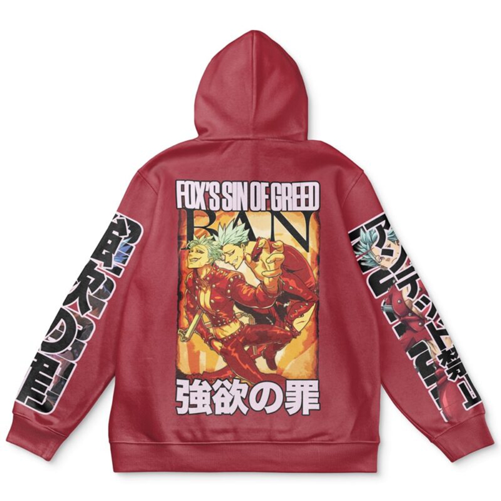 Ban Seven Deadly Sins Streetwear Hoodie