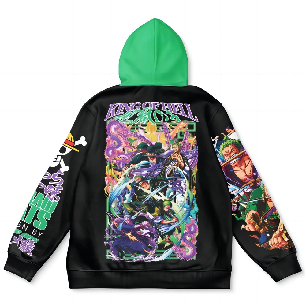 Roronoa Zoro V4 One Piece Streetwear Hoodie