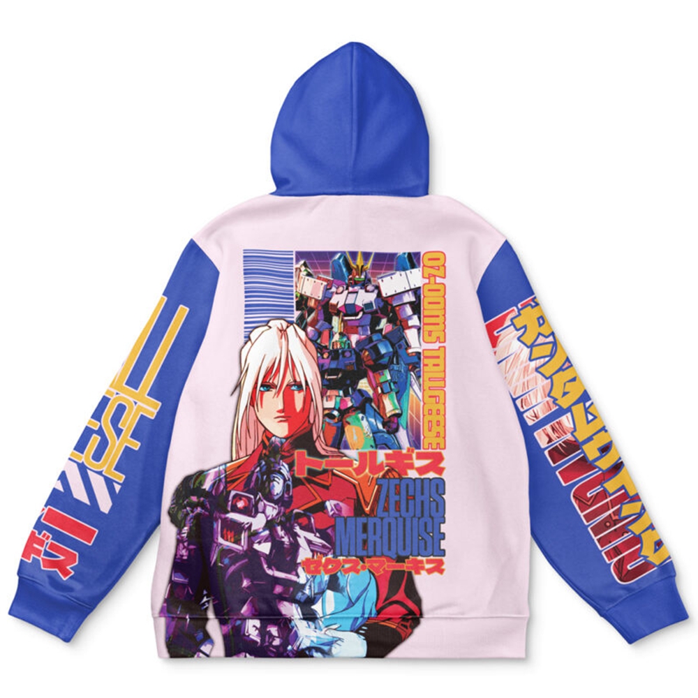 Tallgeese x Zechs Merquise Gundam Wing Streetwear Hoodie