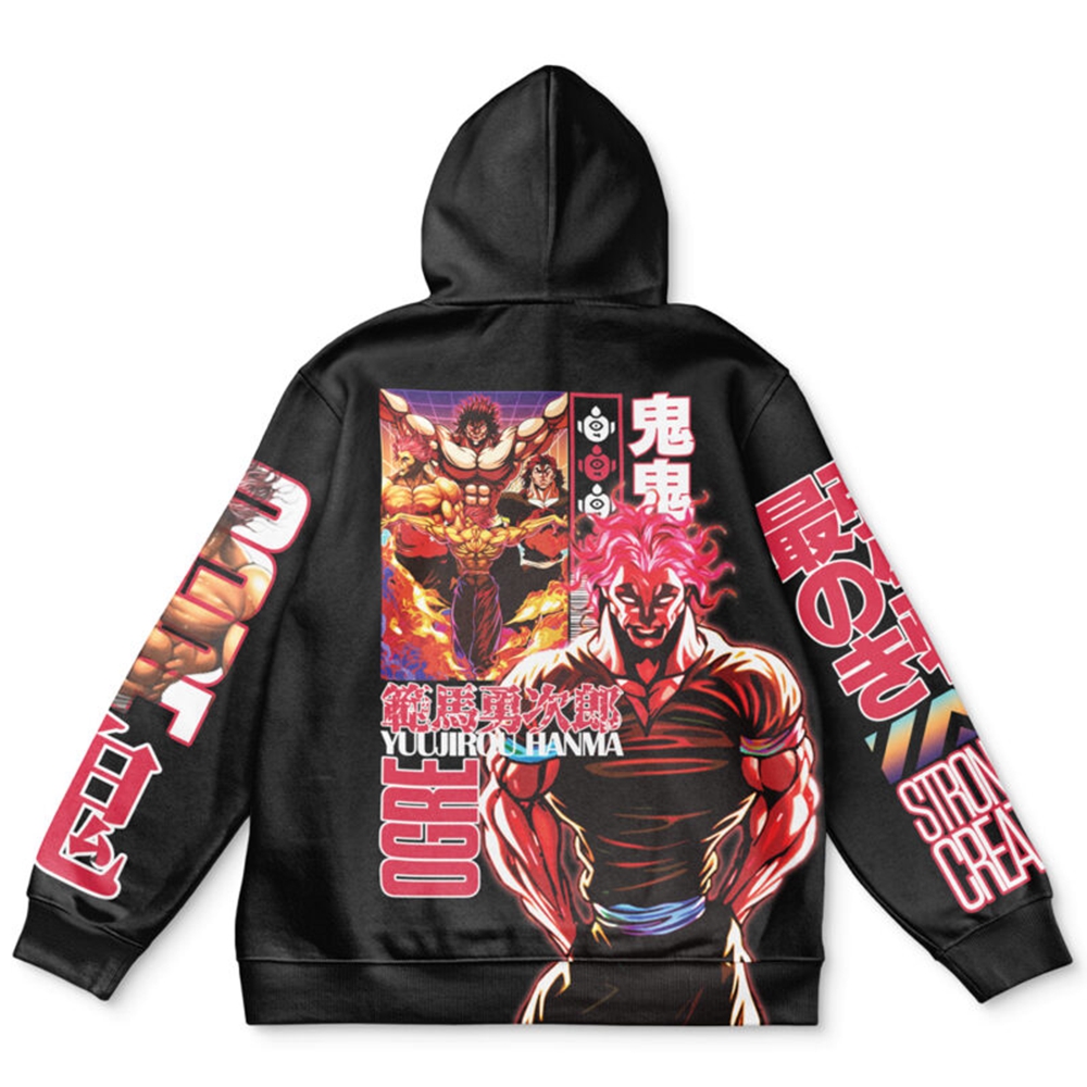 Yuujirou Hanma Baki Streetwear Hoodie