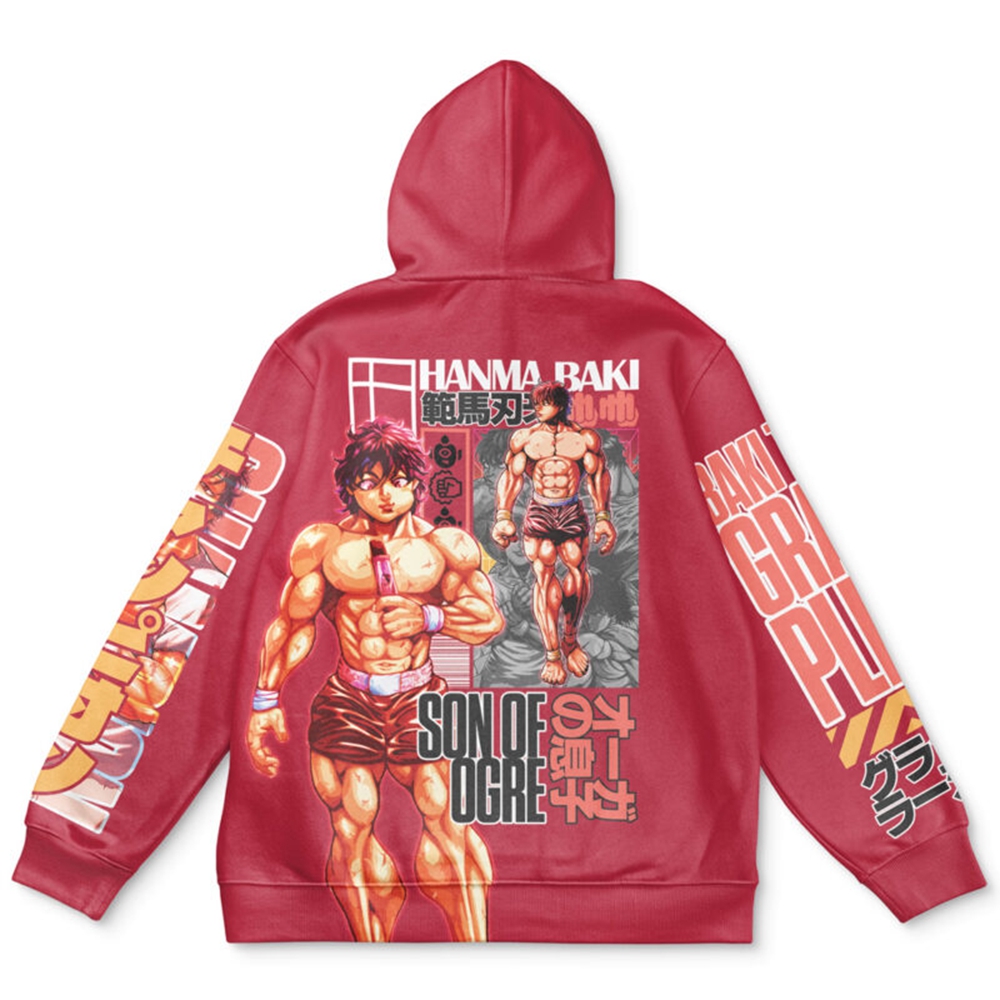 Baki Hanma Baki Streetwear Hoodie