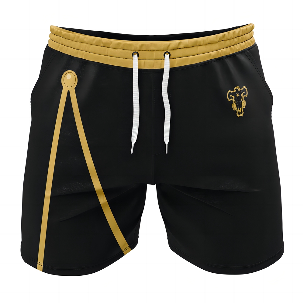 Black Bulls v2 Black Clover Gym Shorts