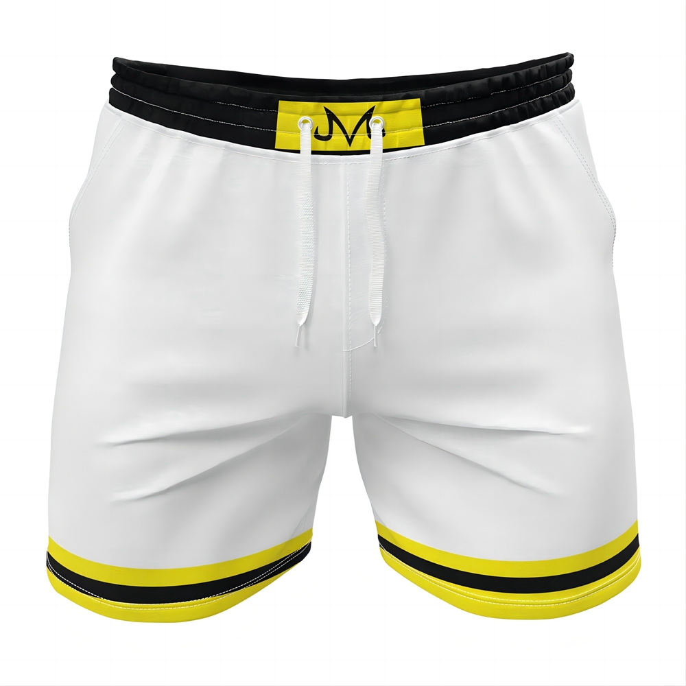 Majin Buu White Dragon Ball Z Gym Shorts