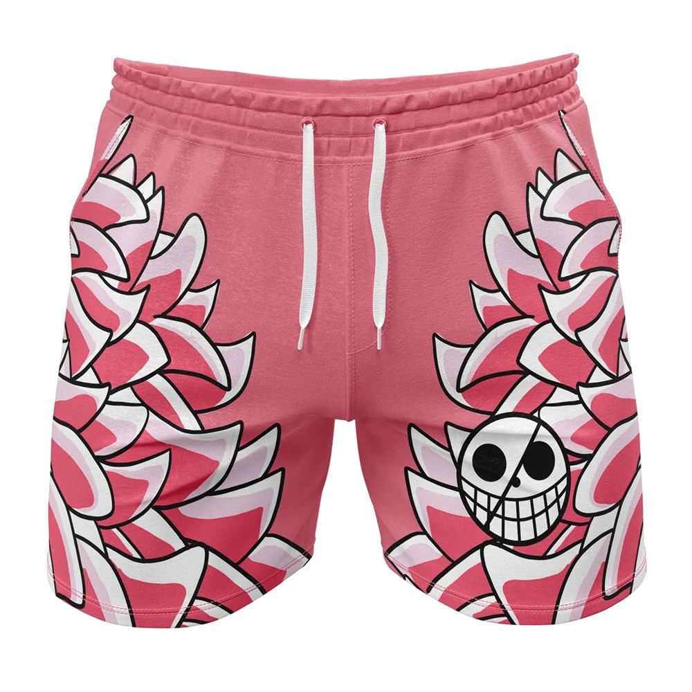 Doflamingo One Piece Gym Shorts