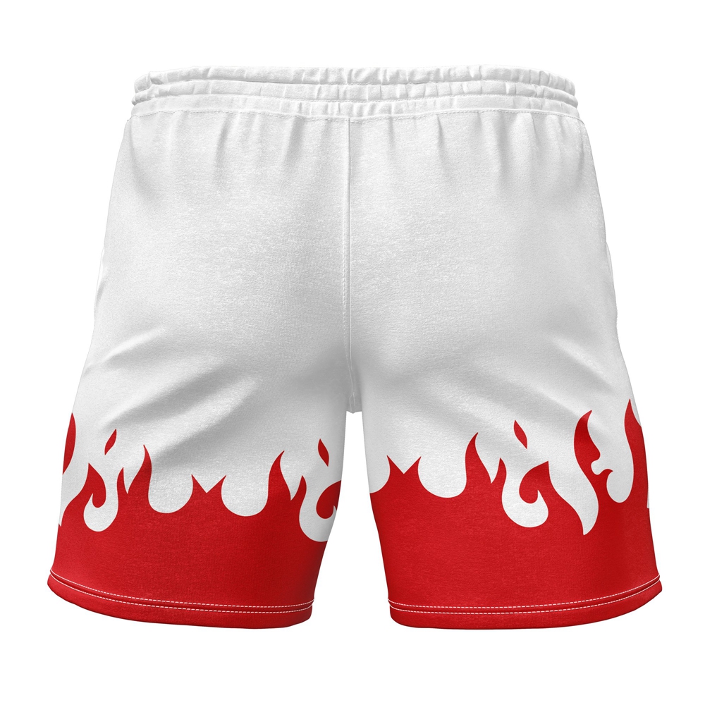 Minato Namikaze 4th Hokage Cloak Naruto Gym Shorts