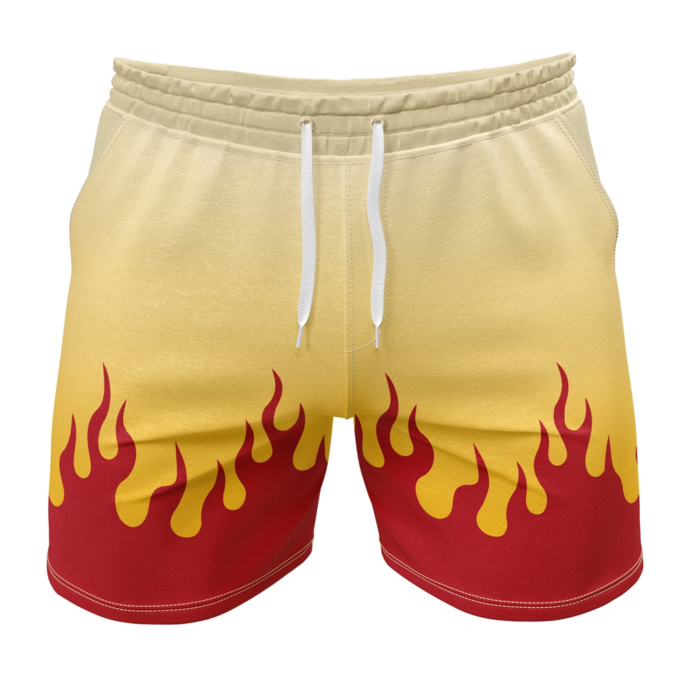 Kyojuro Rengoku V2 Demon Slayer Gym Shorts