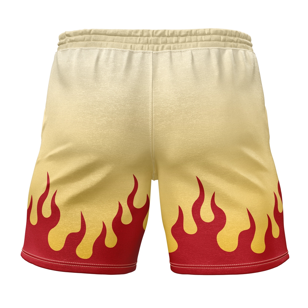 Kyojuro Rengoku V2 Demon Slayer Gym Shorts