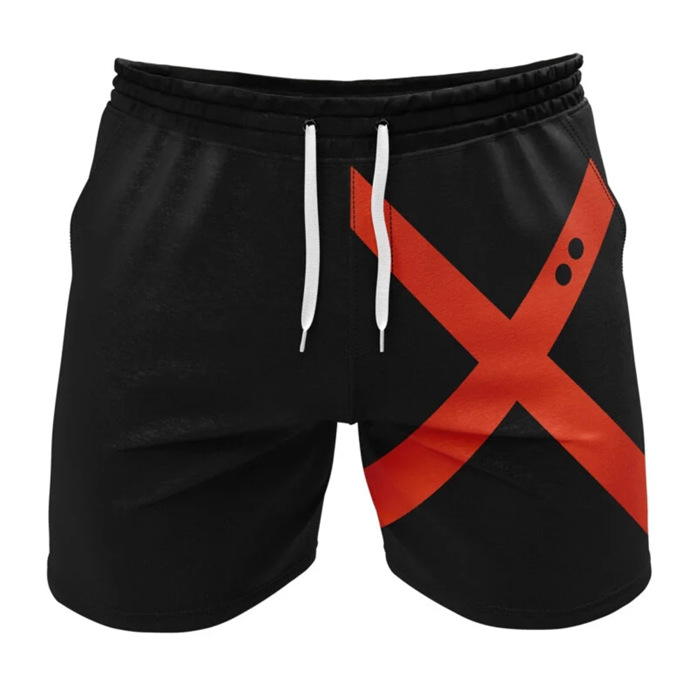 Bakugo My Hero Academia Gym Shorts