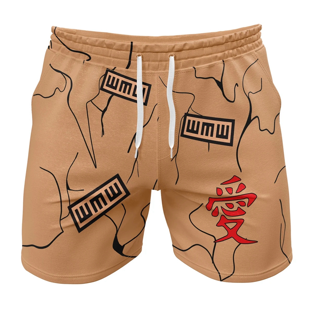 Gaara Gourd Naruto Gym Shorts