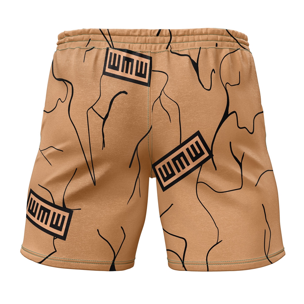 Gaara Gourd Naruto Gym Shorts