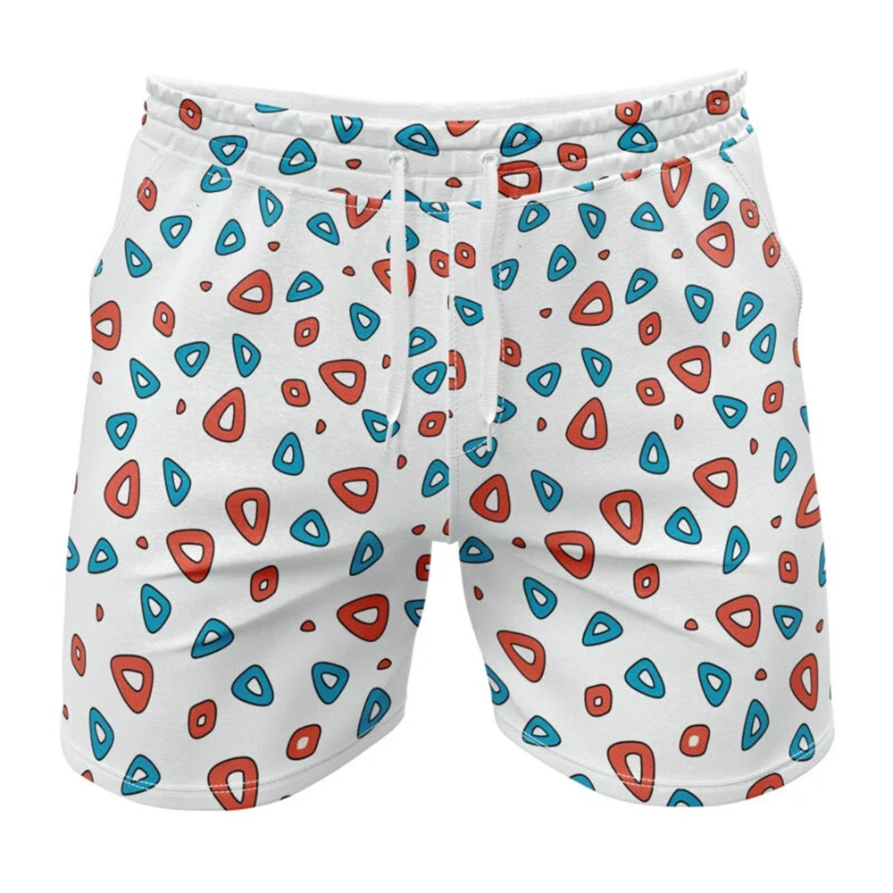 Togepi Pattern Pokemon Gym Shorts