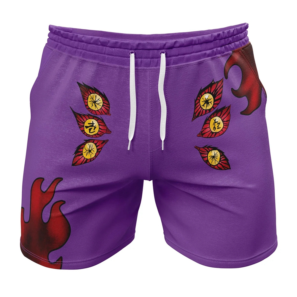 Kokushibo Demon Slayer Gym Shorts