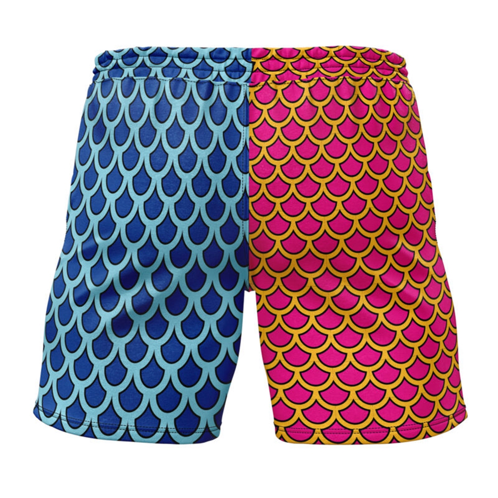 Kaido Pattern One Piece Gym Shorts