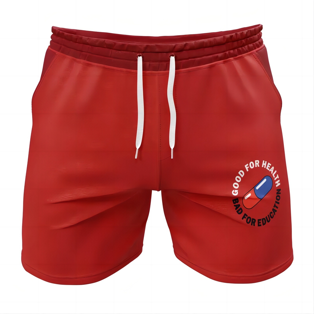 Akira Kaneda Good for Health Gym Shorts