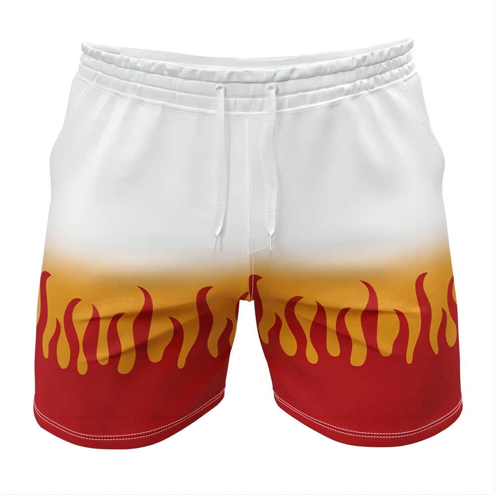 Kyojuro Rengoku Demon Slayer Gym Shorts