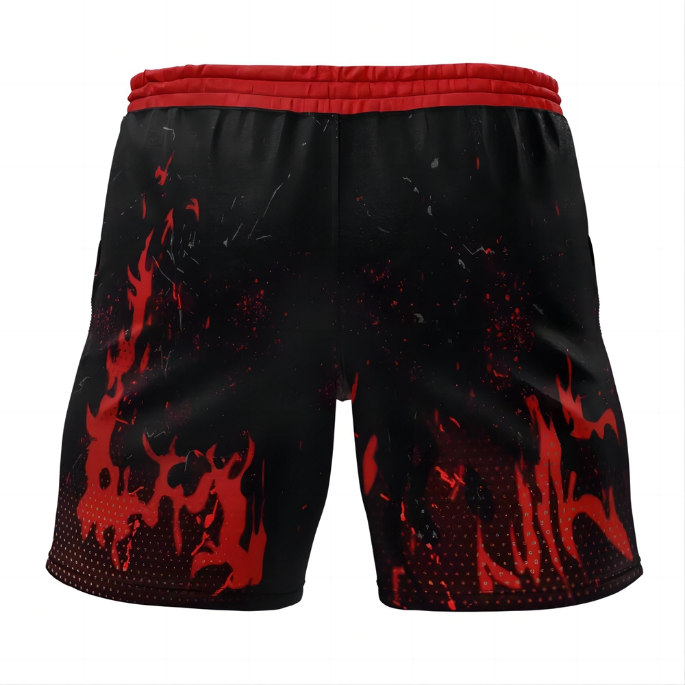 Red Cloud Pride Akatsuki Naruto Gym Shorts