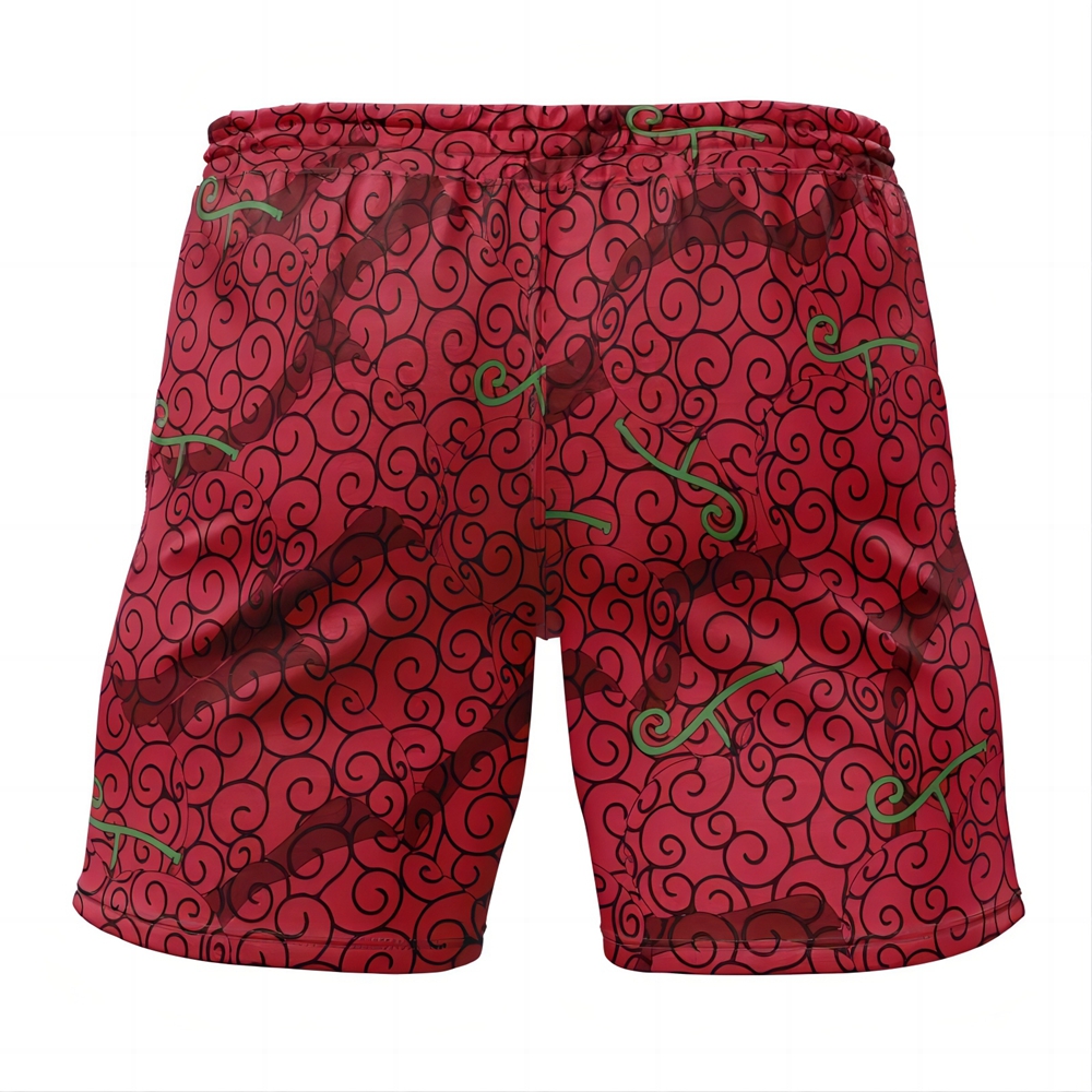 Ope Ope No Mi Law Devil Fruit One Piece Gym Shorts