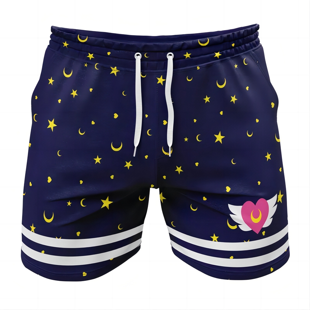 Galactic Sailor Moon Gym Shorts