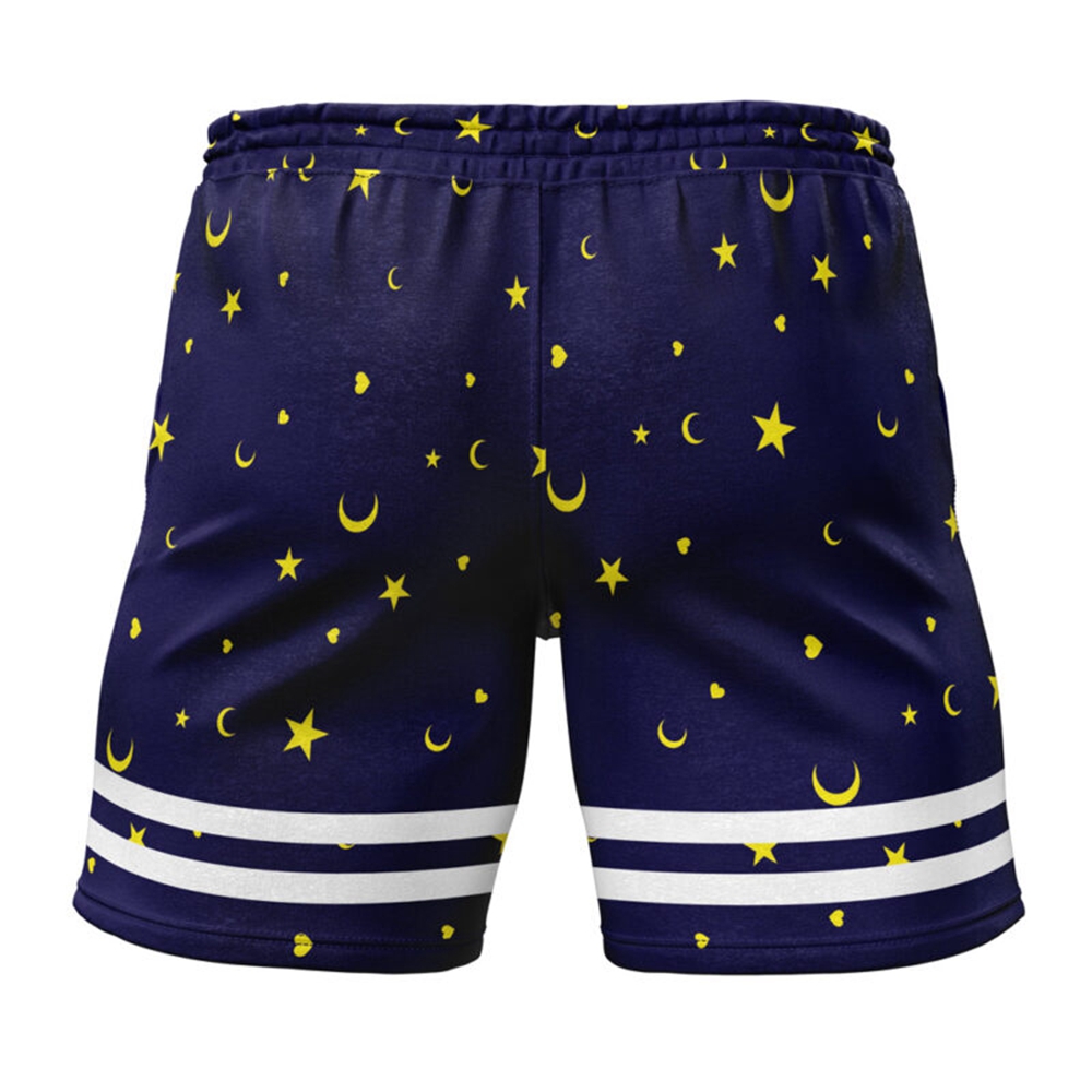 Galactic Sailor Moon Gym Shorts