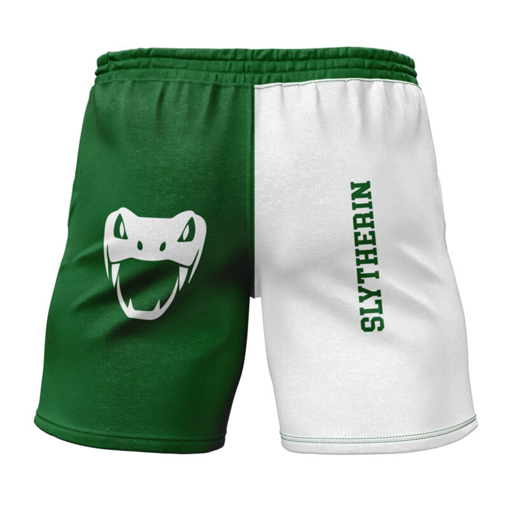 Slytherin v2 Harry Potter Gym Shorts