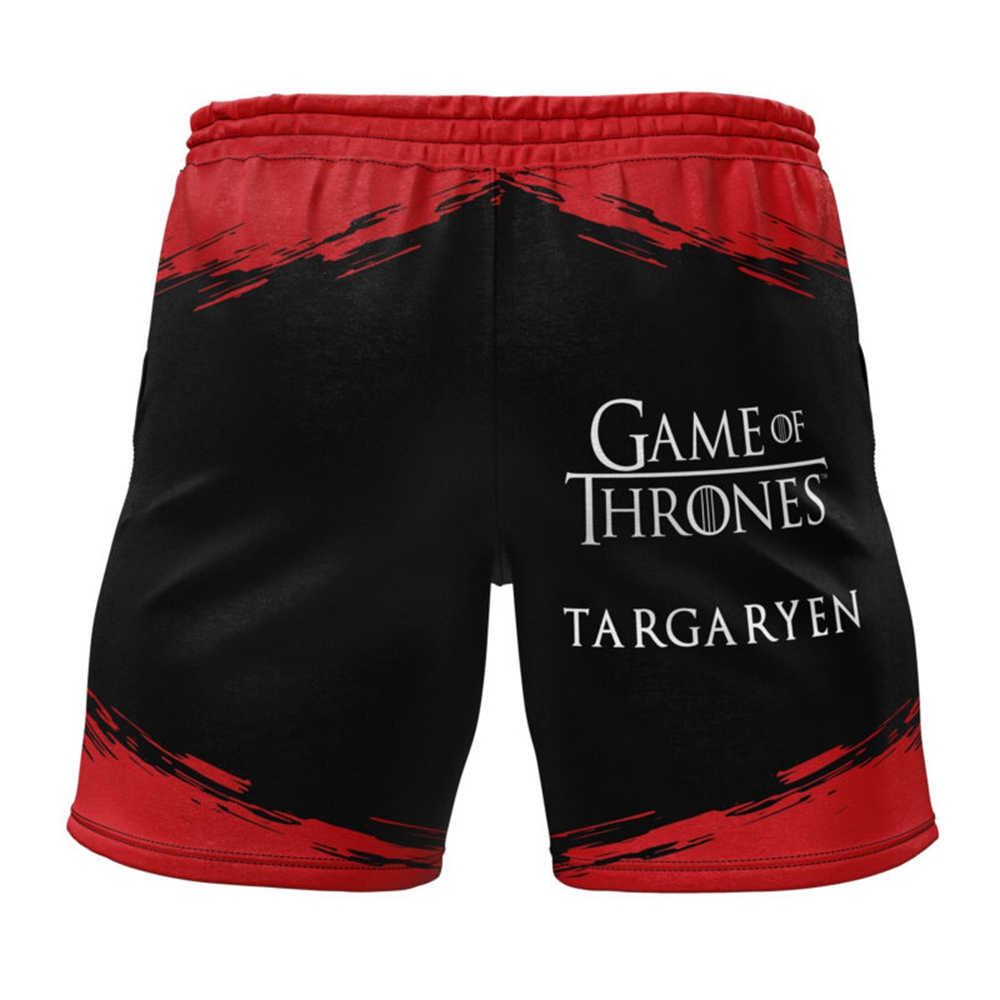 House Targaryen Game of Thrones Gym Shorts