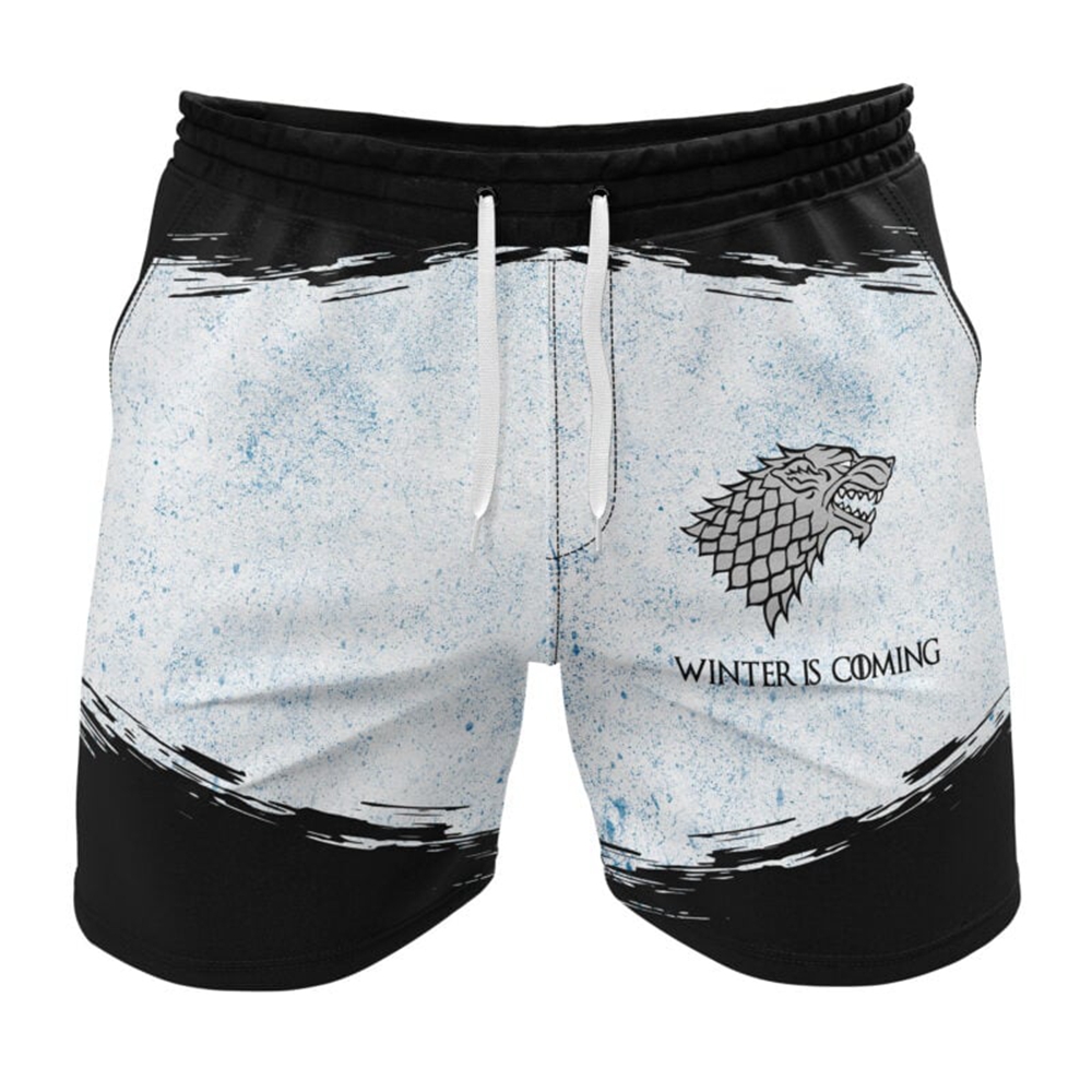 House Stark Game of Thrones Gym Shorts