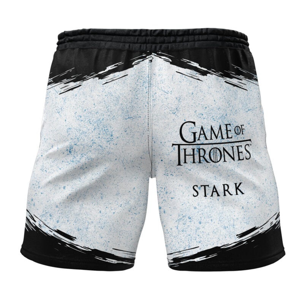 House Stark Game of Thrones Gym Shorts